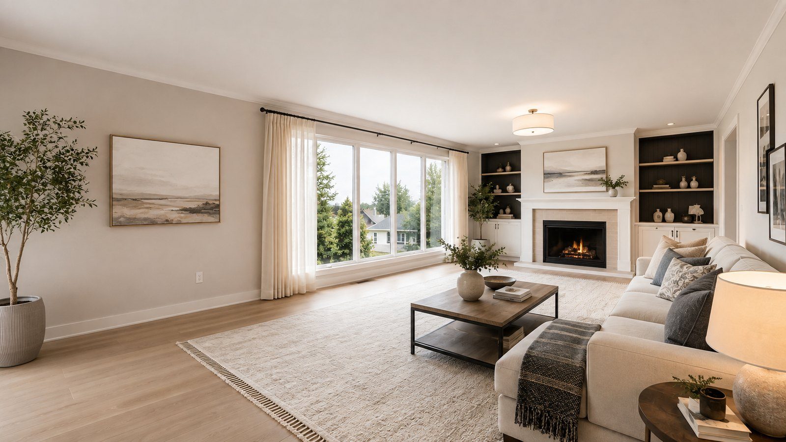 After — living room refresh by Instant Solutions