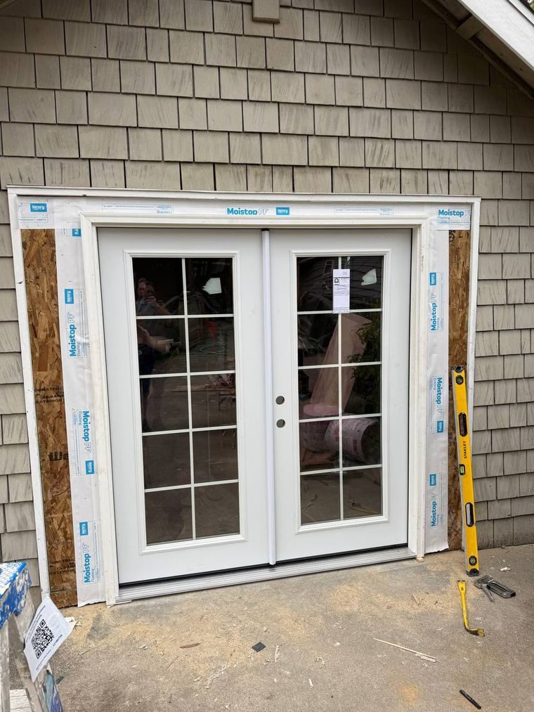 French patio door installation — Instant Solutions LLC