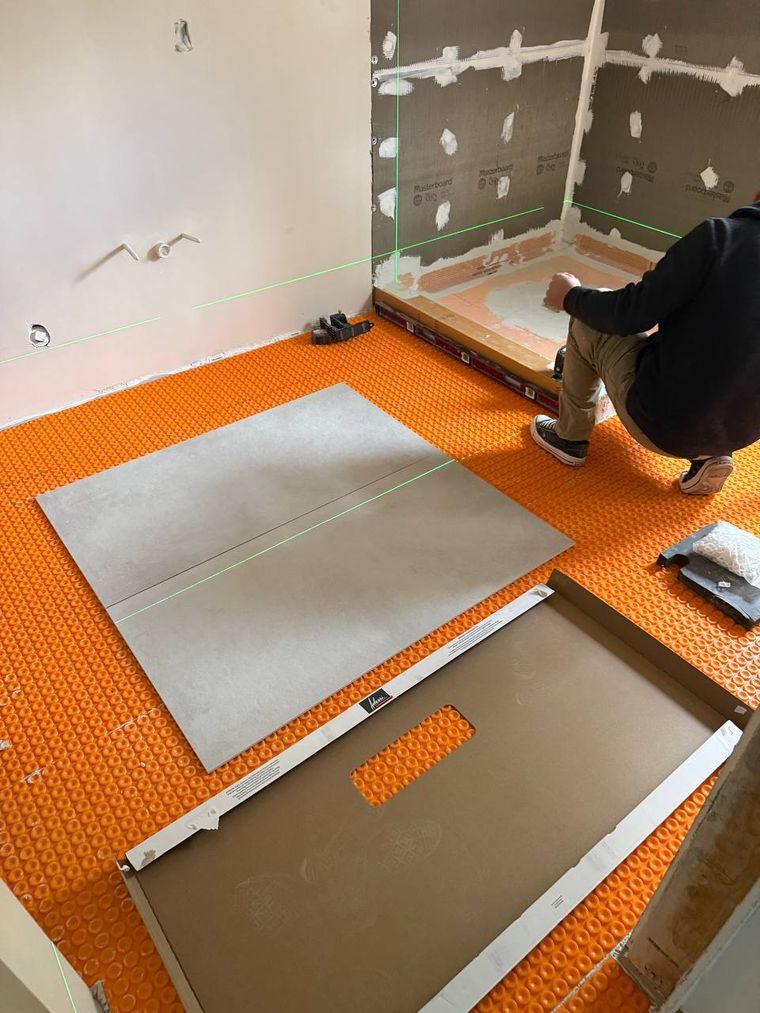 Bathroom tile layout — Instant Solutions LLC